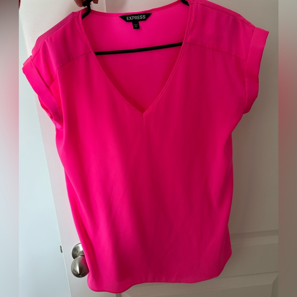 Pink blouse
